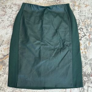 Anthropologie Bailey 44 Green Pencil Skirt Knee-Length